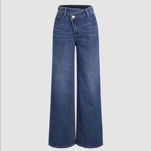 NWT Cider Blue Flare & Wide Leg Jeans